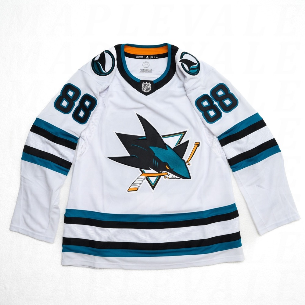 San Jose Sharks Brent Burns #88 Men's Sz 52 Adidas Primegreen NHL Hockey Jersey